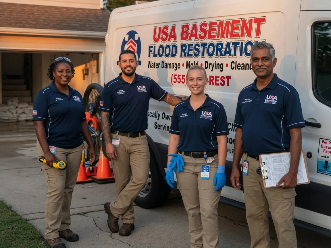 Basement Flood Cleanup company in Crumpton, MD