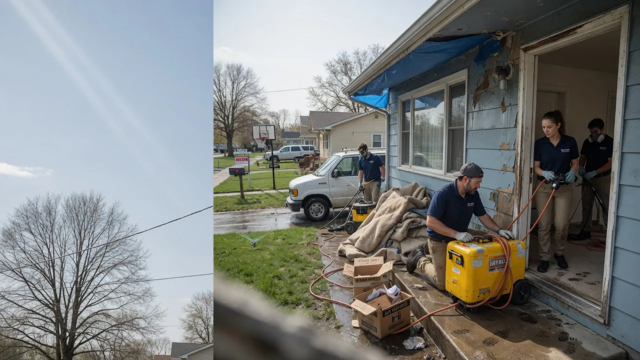 Basement Flood Cleanup in Crumpton, MD near me